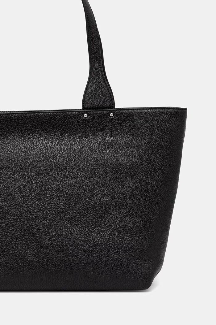 Akcesoria Gianni Chiarini torebka shopper damska skórzana BARBARA BS.12356/COMM.GRN czarny