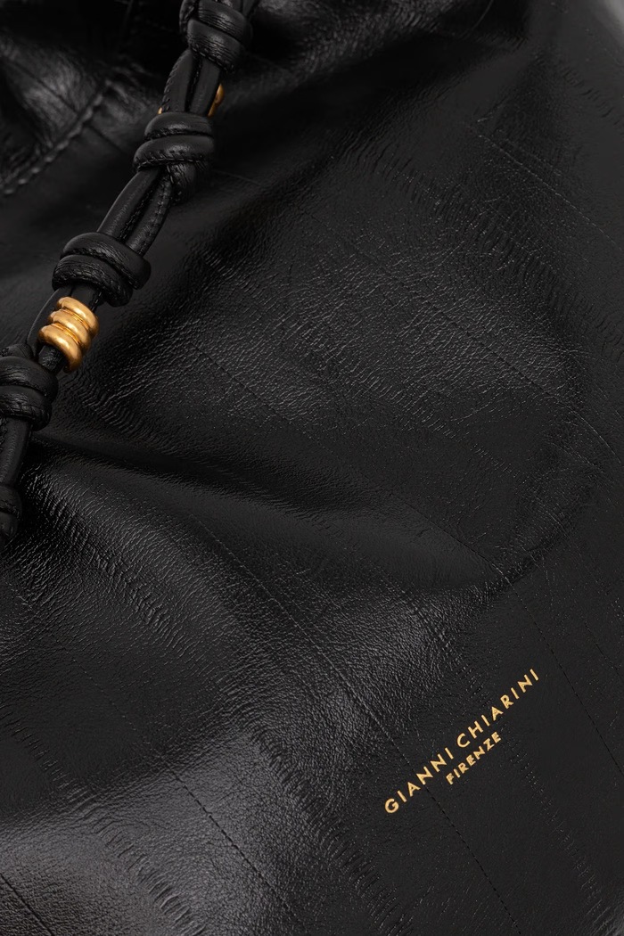 Gianni Chiarini torebka shopper damska skórzana MORGANA czarny BS.12260.EEL