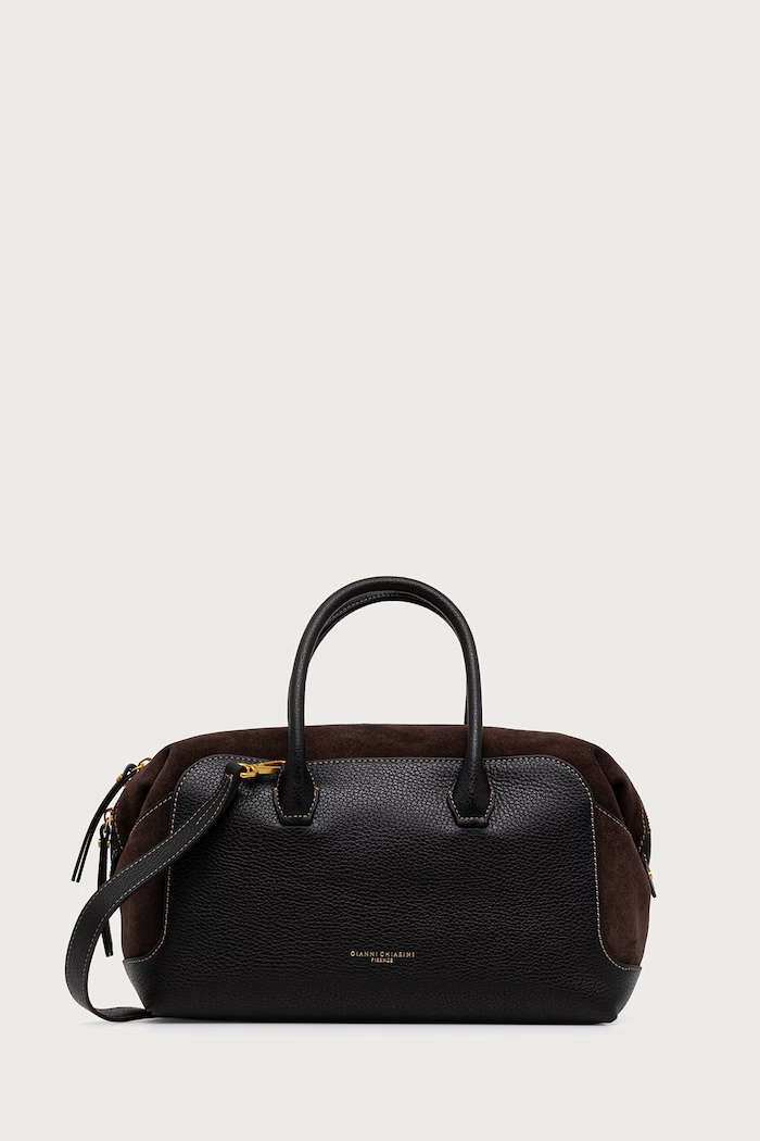 Gianni Chiarini чанта дамска от кожа GEMMA кафяв BS.12241/COMM.GRN.CM