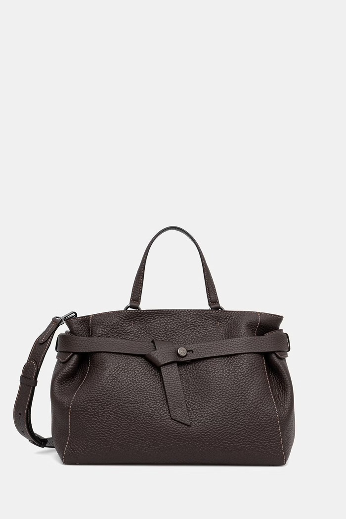 Gianni Chiarini torebka tote damska z imitacji skóry MIRANDA brązowy BS.11887.RNG.FRSH