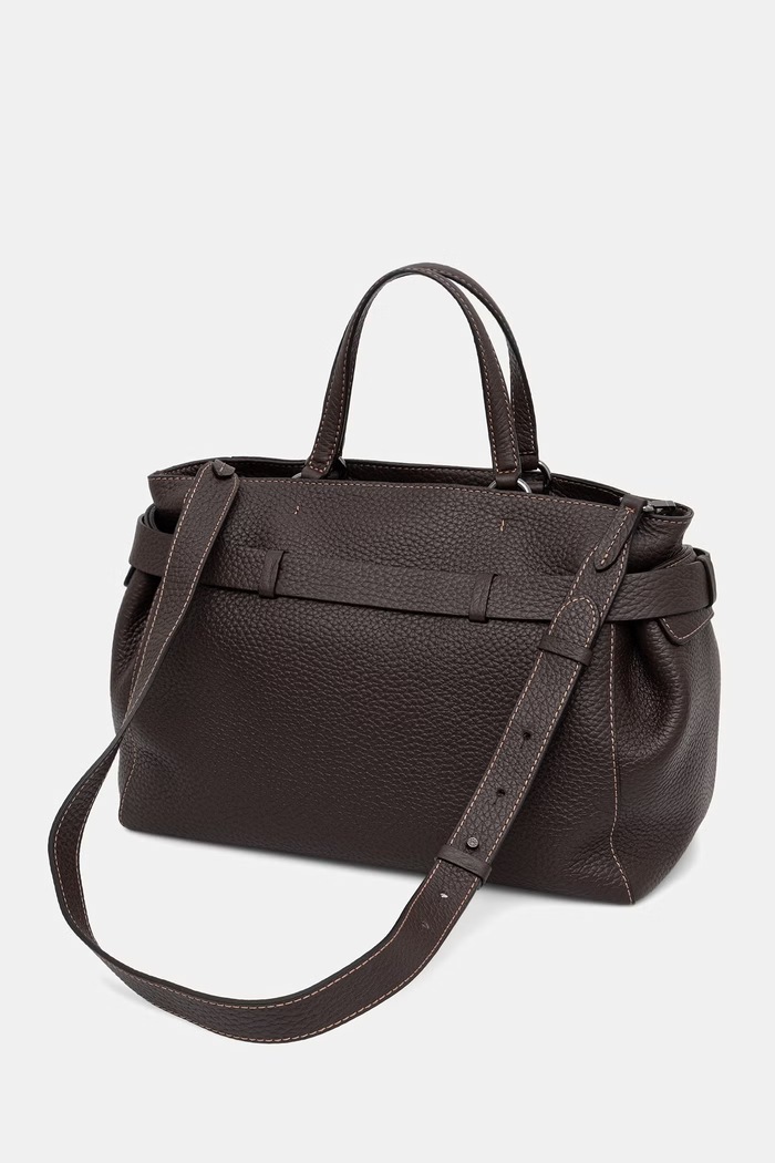 Akcesoria Gianni Chiarini torebka tote damska z imitacji skóry MIRANDA BS.11887.RNG.FRSH brązowy