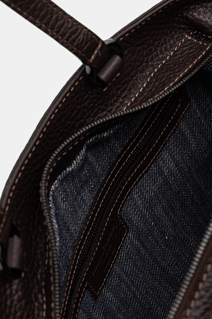 Gianni Chiarini torebka tote damska z imitacji skóry MIRANDA brązowy BS.11887.RNG.FRSH