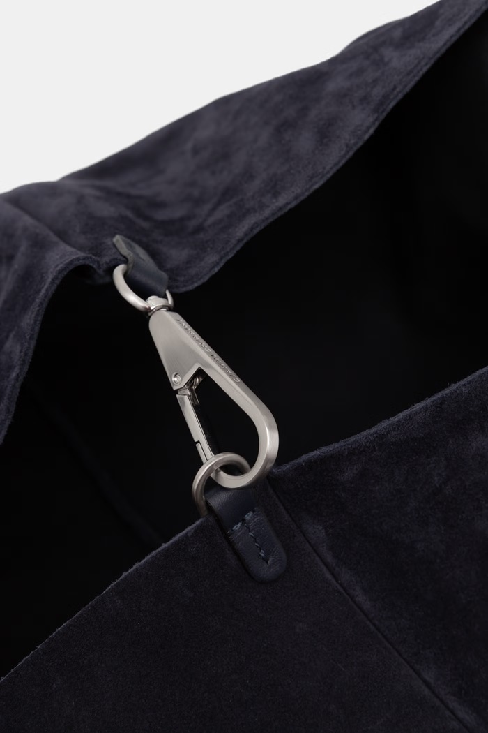 Gianni Chiarini torebka shopper damska skórzana DUA BS.9800.CM.PL granatowy