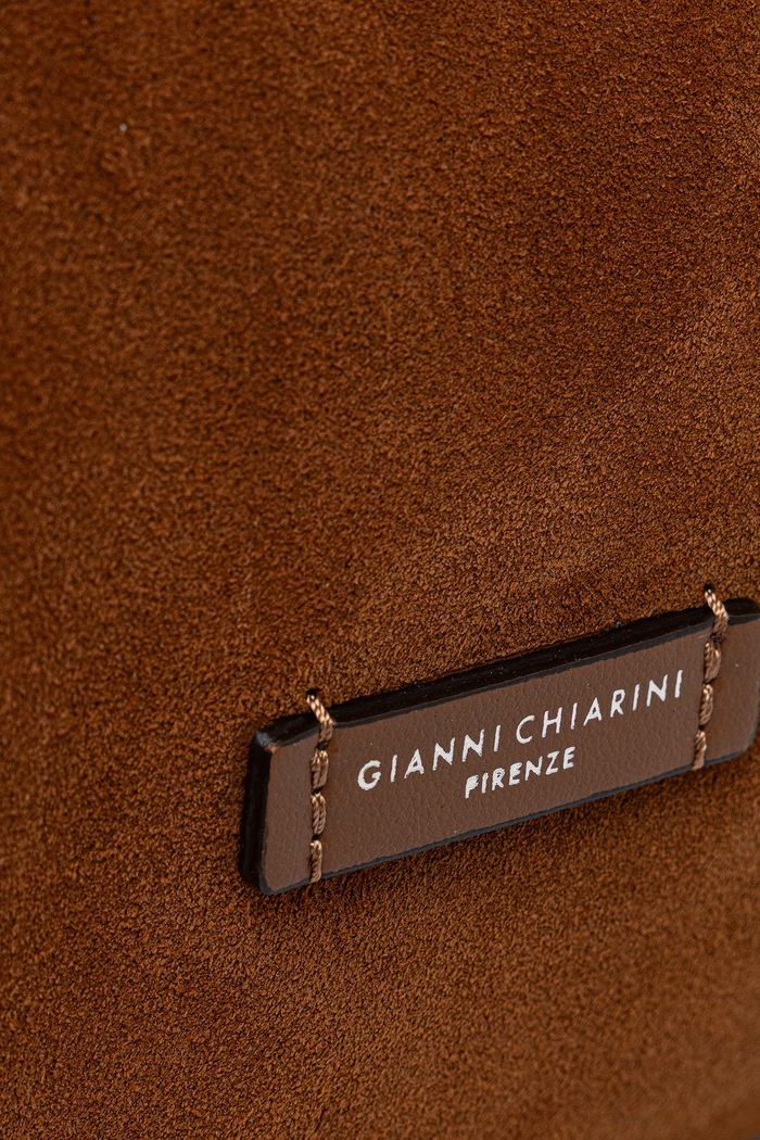 Gianni Chiarini torebka shopper damska skórzana DUA brązowy BS.9800.CM.PL