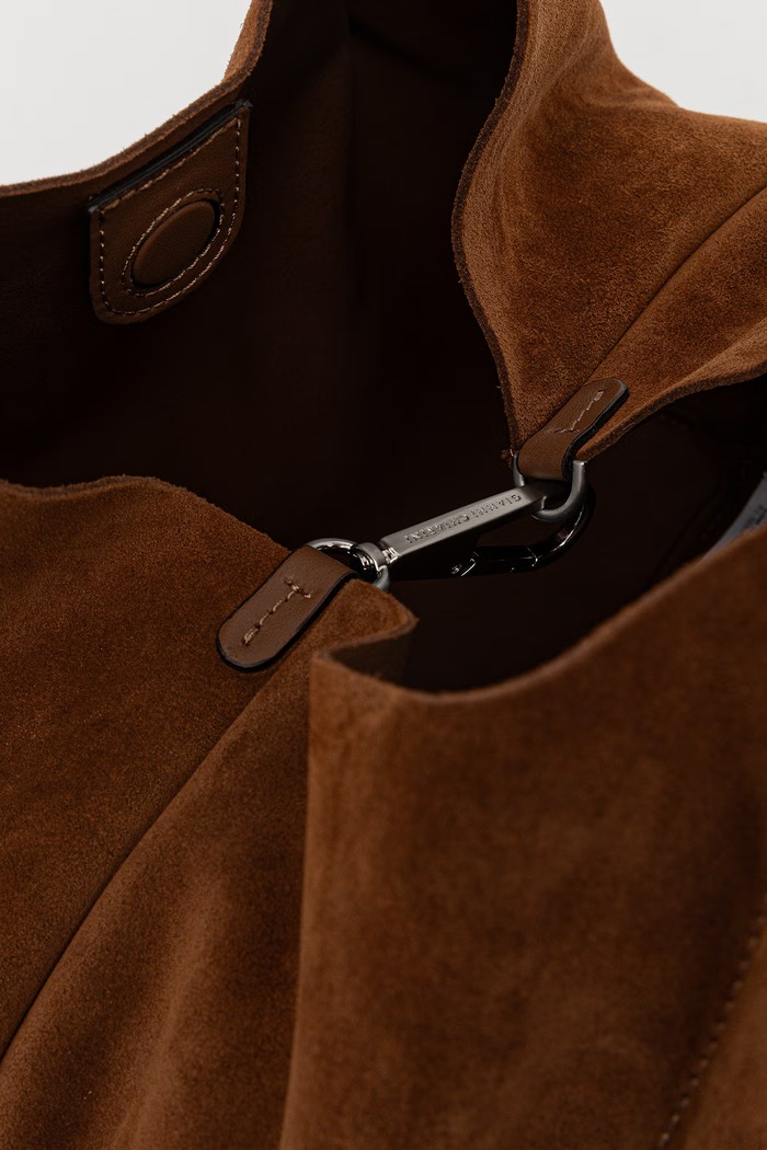 Gianni Chiarini torebka shopper damska skórzana DUA BS.9800.CM.PL brązowy