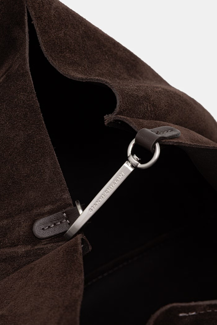 Gianni Chiarini torebka shopper damska skórzana DUA BS.9800.CM.PL brązowy