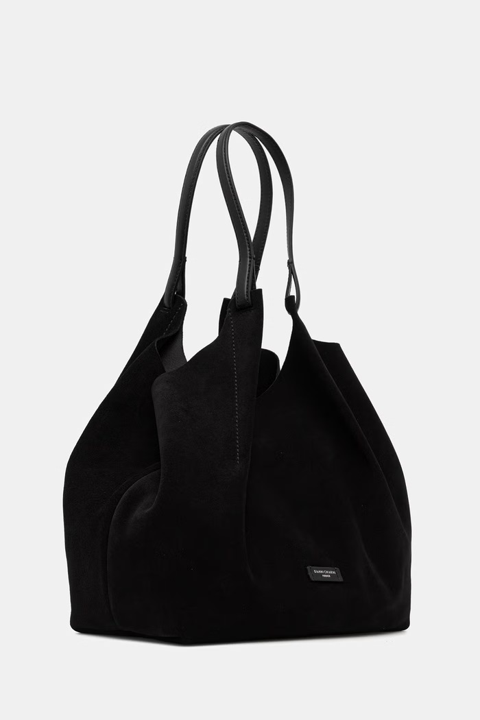 Gianni Chiarini torebka shopper damska skórzana DUA BS.9800.CM.PL czarny AW26