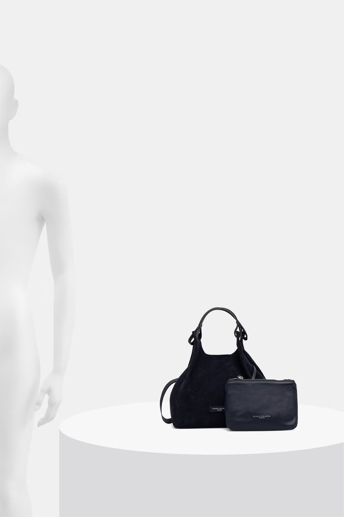 Gianni Chiarini torebka crossbody damska zamszowa DUA BS.9799.CM.PL