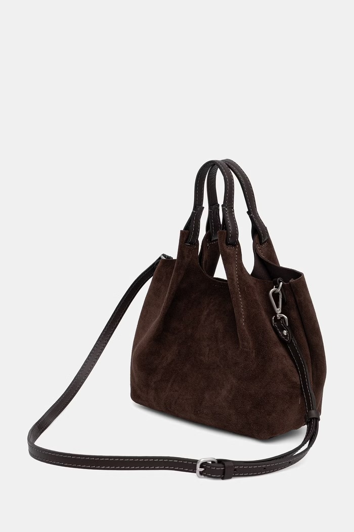 Gianni Chiarini torebka crossbody damska zamszowa DUA BS.9799.CM.PL brązowy AW26