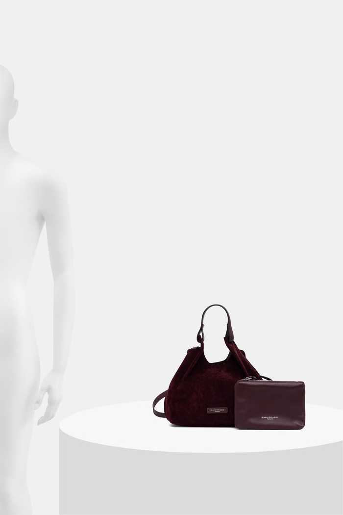 Gianni Chiarini torebka crossbody damska zamszowa DUA BS.9799.CM.PL