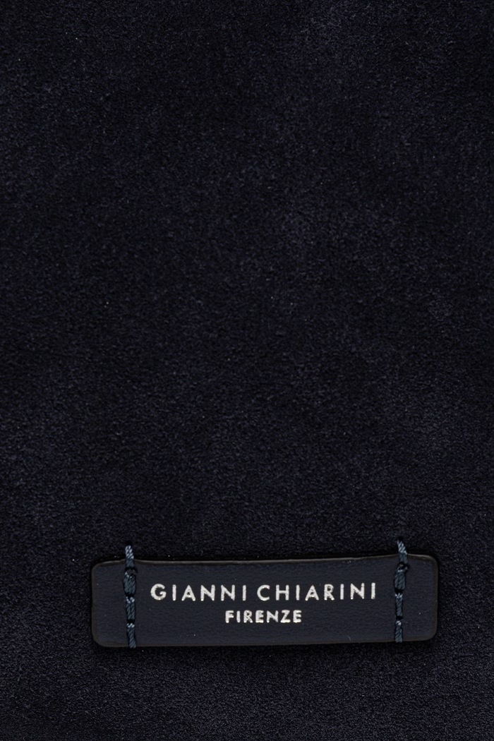 Gianni Chiarini torebka crossbody damska zamszowa DUA BS.9798.CM.PL granatowy