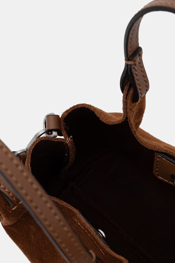 Gianni Chiarini torebka crossbody damska zamszowa DUA BS.9798.CM.PL brązowy