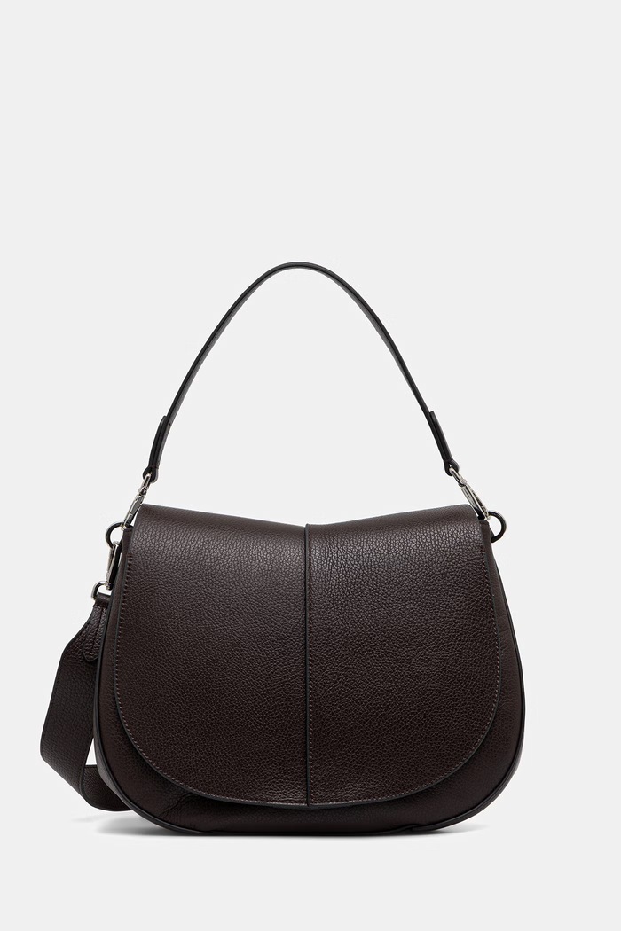 Gianni Chiarini torebka crossbody damska skórzana HELENA ROUND brązowy BS.9037/COMM.GRN