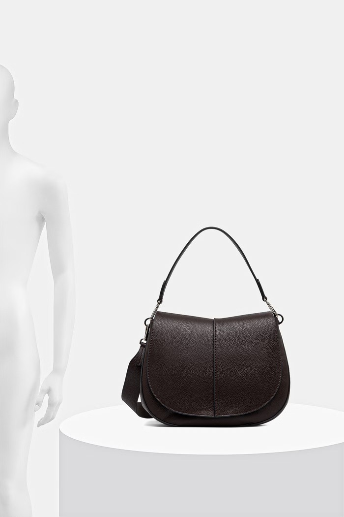 Gianni Chiarini torebka crossbody damska skórzana HELENA ROUND BS.9037/COMM.GRN