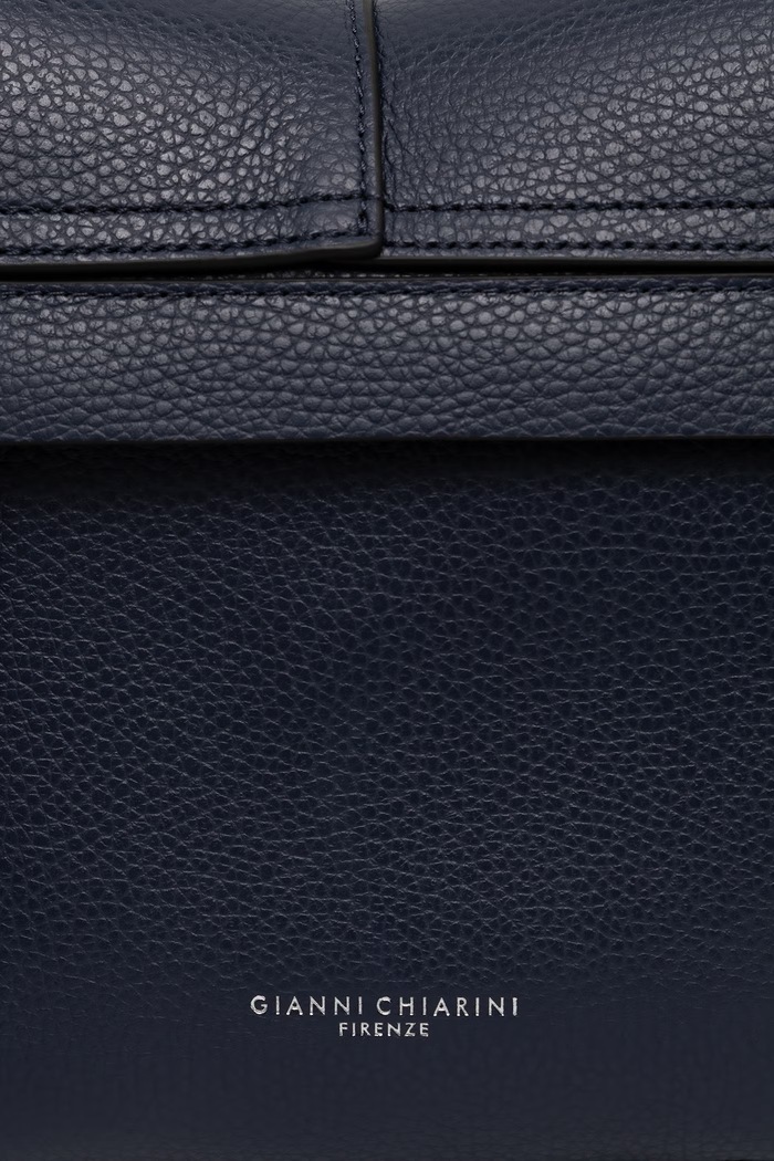 Gianni Chiarini torebka crossbody damska skórzana HELENA ROUND granatowy BS.9036/COMM.GRN