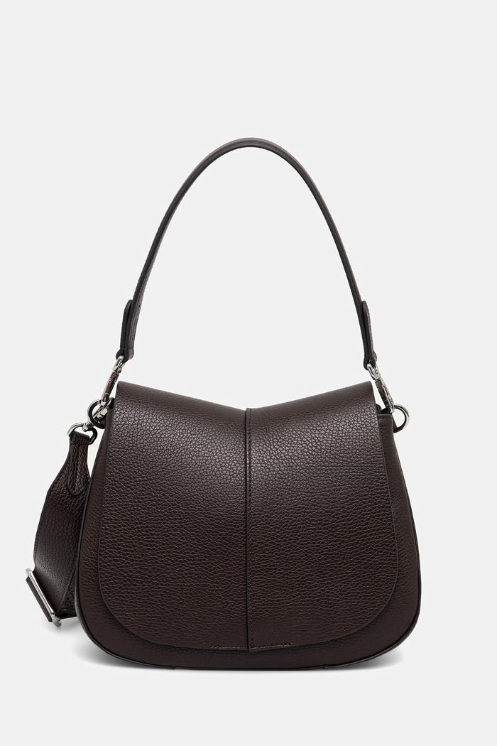 Gianni Chiarini torebka crossbody damska skórzana HELENA ROUND brązowy BS.9036/COMM.GRN