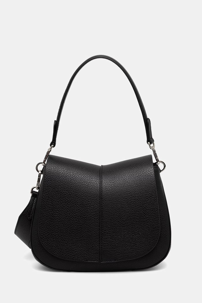 Gianni Chiarini torebka crossbody damska skórzana HELENA ROUND czarny BS.9036/COMM.GRN