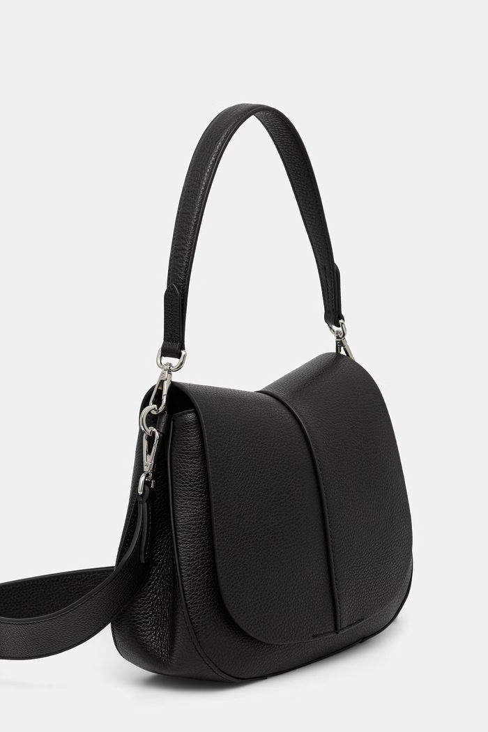 Gianni Chiarini torebka crossbody damska skórzana HELENA ROUND BS.9036/COMM.GRN czarny AW26