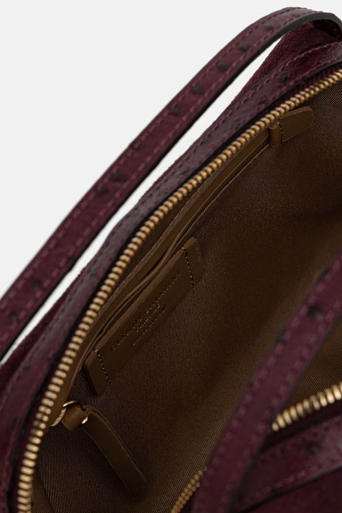 Gianni Chiarini torebka crossbody damska zamszowa ALIFA BS.8628.CM.STEMU bordowy