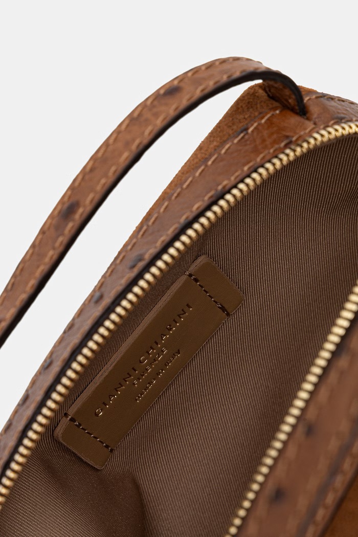 Gianni Chiarini torebka damska zamszowa ALIFA BS.8625.CM.STEMU brązowy