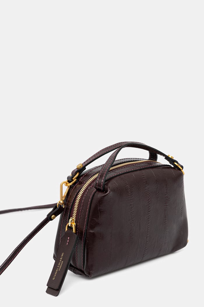 Gianni Chiarini torebka crossbody damska skórzana ALIFA BS.8255.EEL bordowy AW26