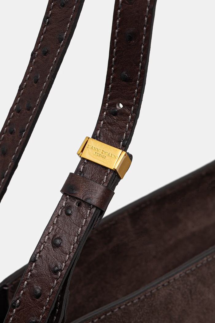 Gianni Chiarini torebka tote damska zamszowa BLOOM brązowy BS.12727.CM.STEMU