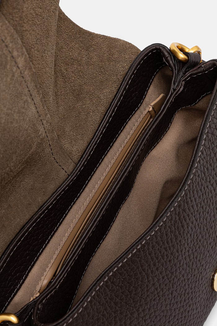 Gianni Chiarini torebka crossbody damska skórzana HELENA ROUND BS.12718.RNG brązowy