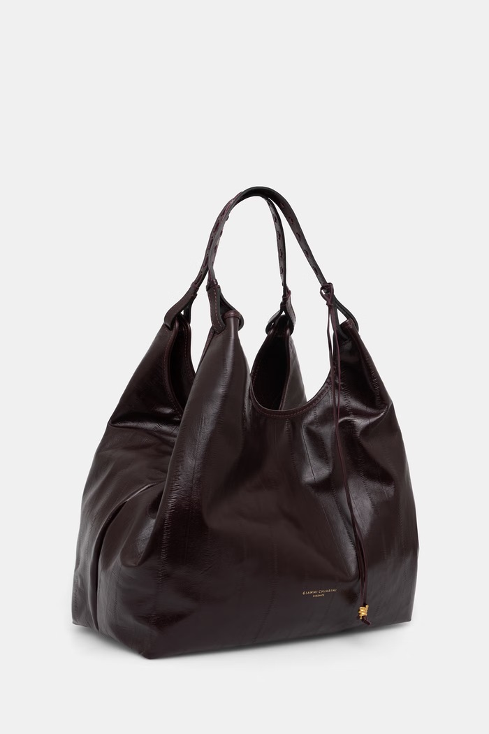 Gianni Chiarini torebka tote damska skórzana DUA BS.12680.EEL.PSLY bordowy AW26
