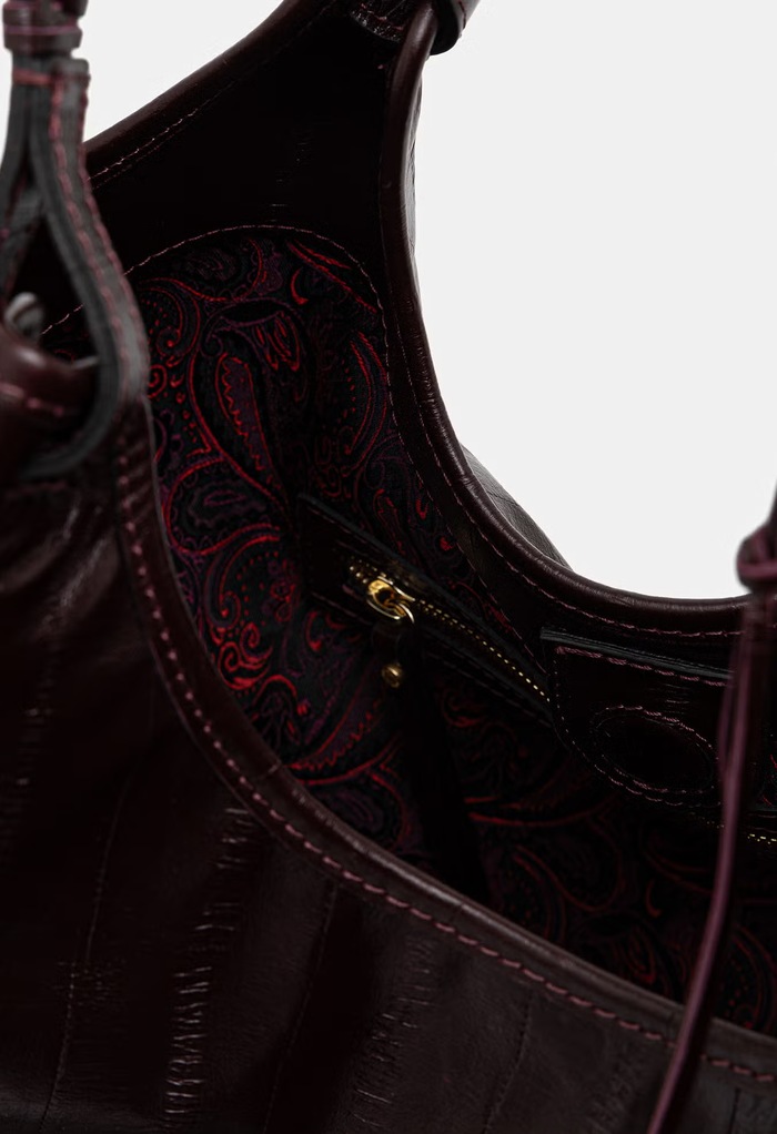 Gianni Chiarini torebka tote damska skórzana DUA BS.12680.EEL.PSLY bordowy