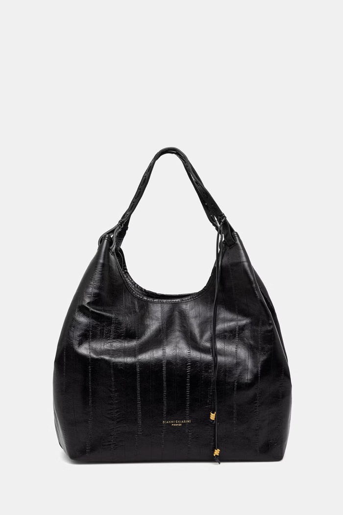 Gianni Chiarini torebka tote damska skórzana DUA czarny BS.12680.EEL.PSLY