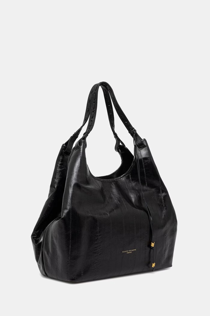 Gianni Chiarini torebka tote damska skórzana DUA BS.12680.EEL.PSLY czarny AW26