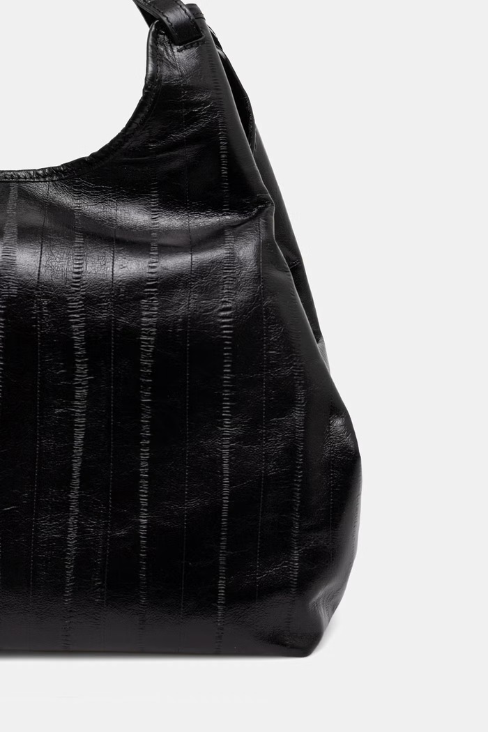 Akcesoria Gianni Chiarini torebka tote damska skórzana DUA BS.12680.EEL.PSLY czarny