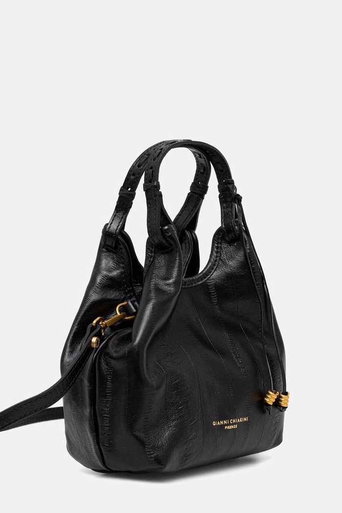 Gianni Chiarini torebka crossbody damska skórzana DUA BS.12678.EEL.PSLY czarny AW26