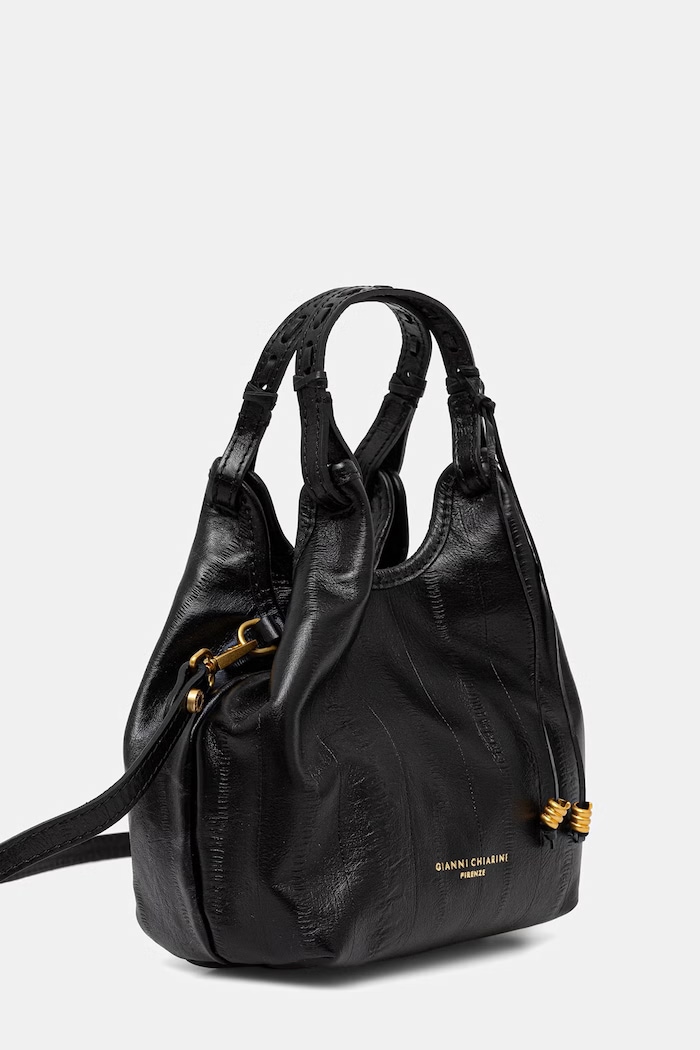 Gianni Chiarini torebka crossbody damska skórzana DUA BS.12678.EEL.PSLY czarny AW26