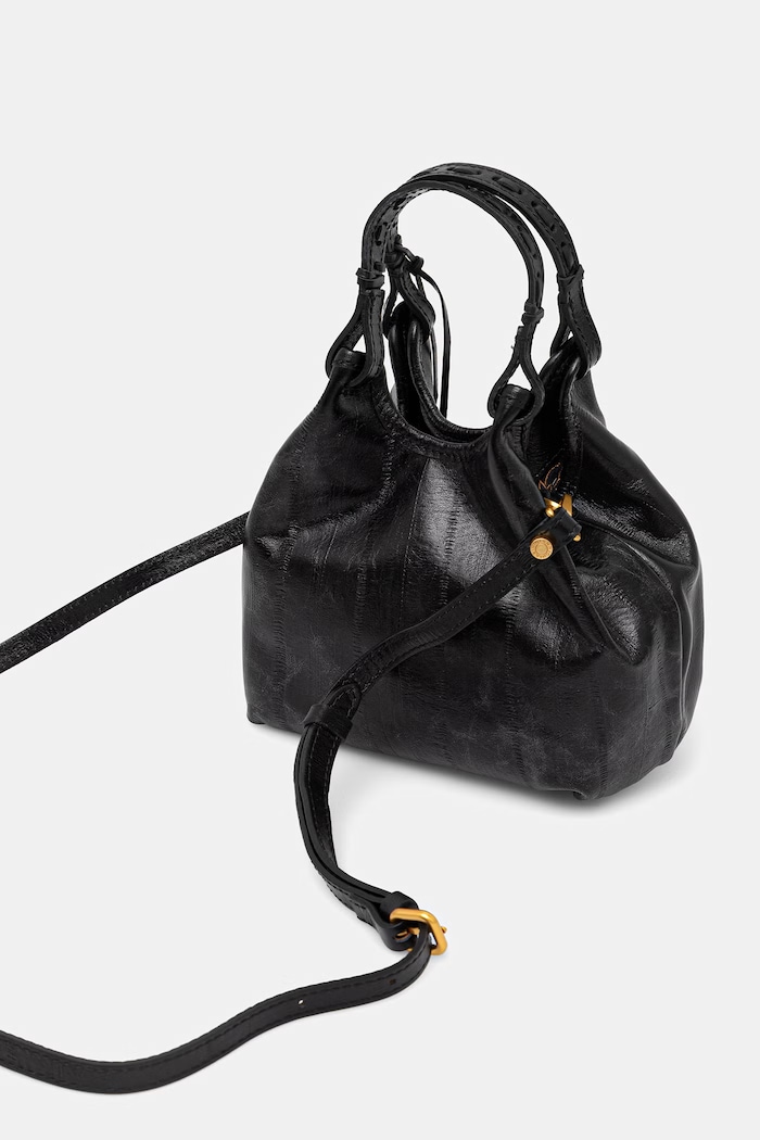 Akcesoria Gianni Chiarini torebka crossbody damska skórzana DUA BS.12678.EEL.PSLY czarny