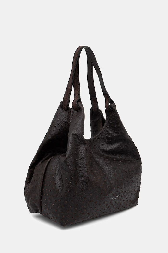 Gianni Chiarini torebka shopper damska skórzana DUA BS.12670.STEMU brązowy AW26