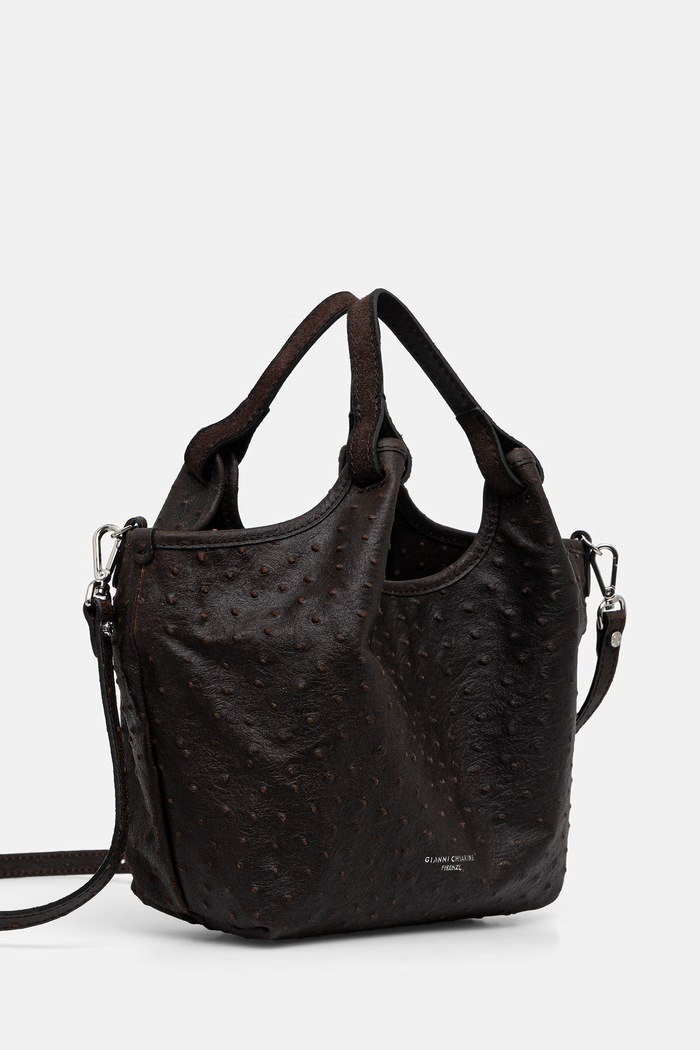 Gianni Chiarini torebka crossbody damska skórzana DUA BS.12669.STEMU brązowy AW26