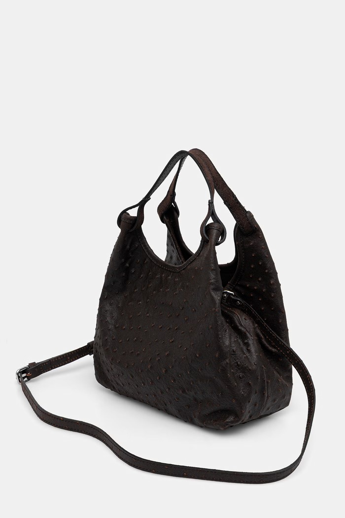 Akcesoria Gianni Chiarini torebka crossbody damska skórzana DUA BS.12669.STEMU brązowy