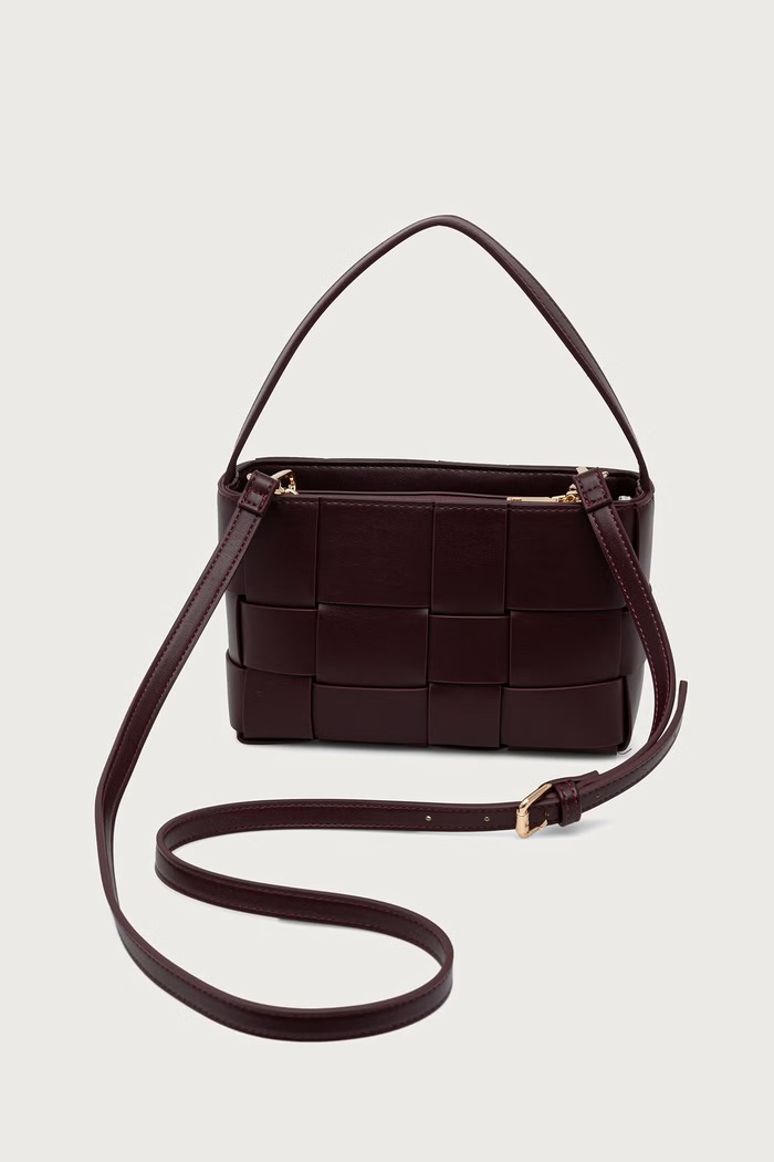 Akcesoria Morgan Torebka crossbody damska 2RUFUS bordowy