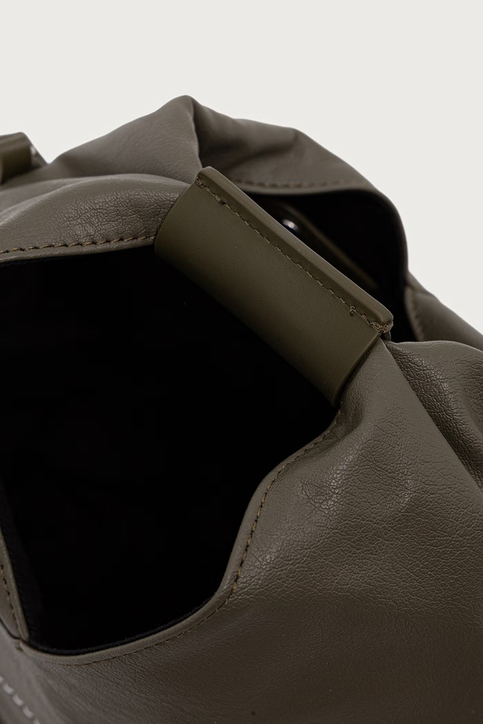 Torebka crossbody damska z imitacji skóry MM6 Maison Margiela SB6WD0026.P8396 zielony