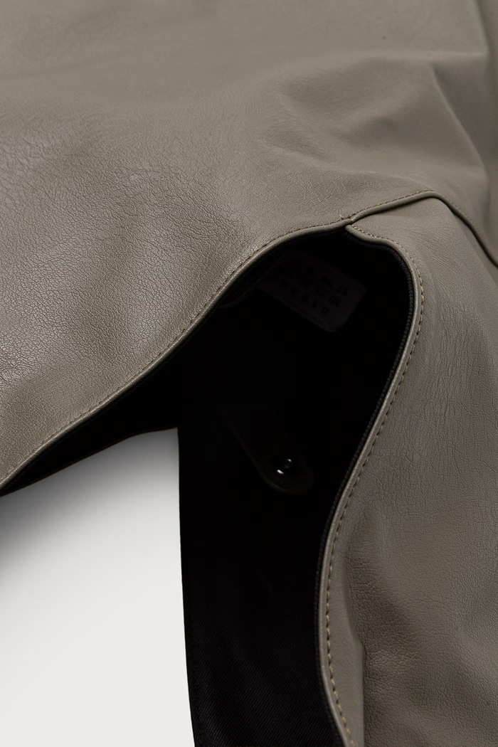 Torebka shopper damska skórzana MM6 Maison Margiela S54WD0039.P8396 zielony
