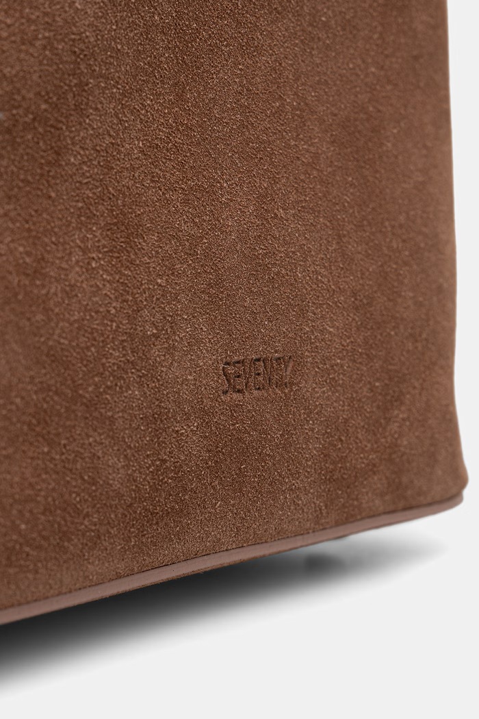 Seventy Venezia torebka shopper damska zamszowa brązowy BO0435.100417