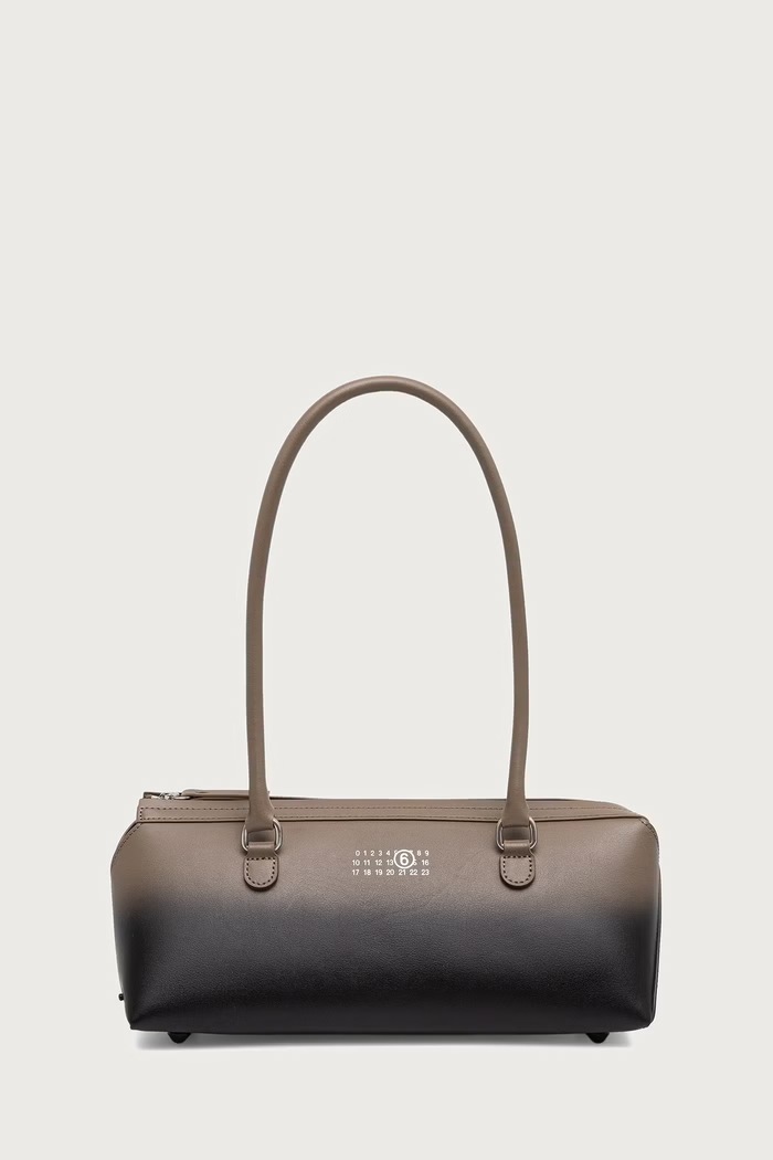 MM6 Maison Margiela Torebka tote damska skórzana brązowy SB6ZH0040.P9354