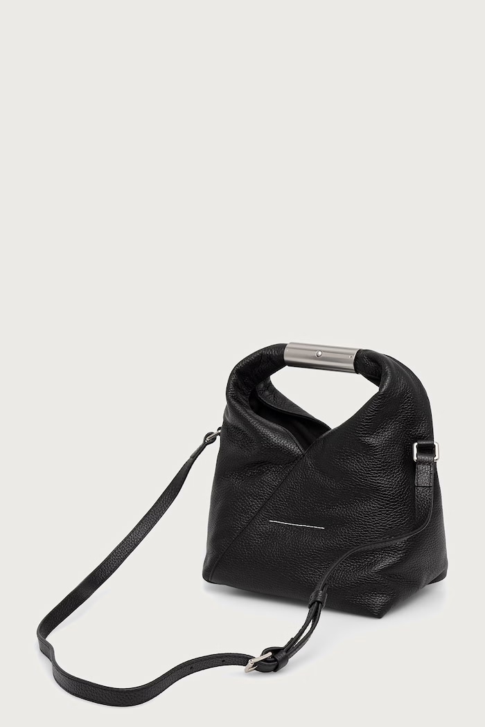 Akcesoria MM6 Maison Margiela Torebka crossbody damska skórzana SB6WD0042.P9068 czarny