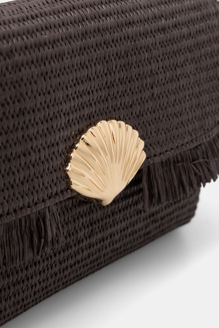 Morgan torebka crossbody damska pleciona brązowy 2ROMECO