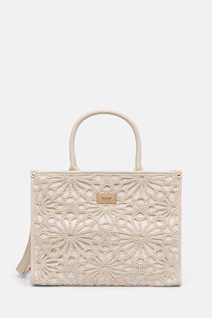 Morgan torebka shopper damska beżowy 2NACRE