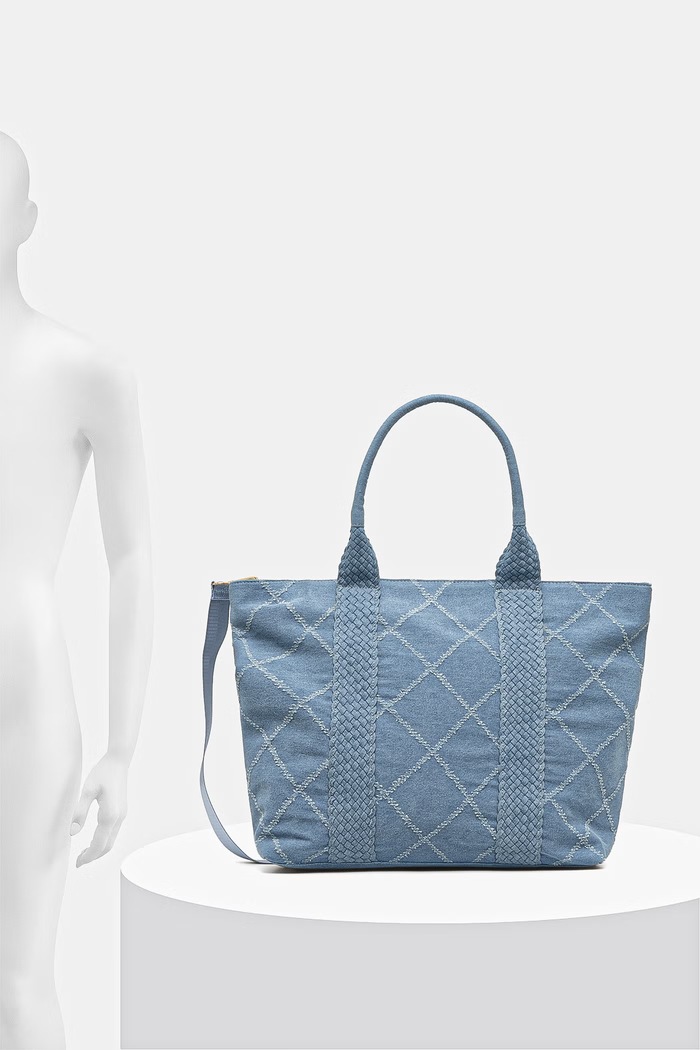 Morgan torebka tote damska jeansowa 2LOSAN