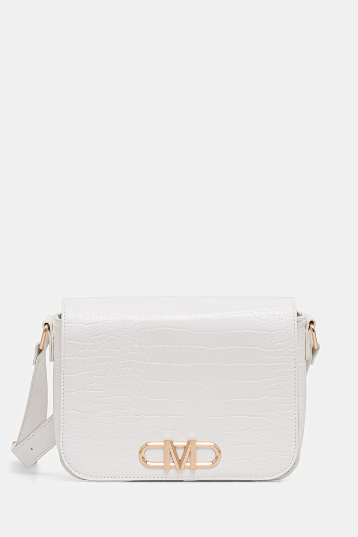 Morgan torebka crossbody damska z imitacji skóry biały 2LAZUR