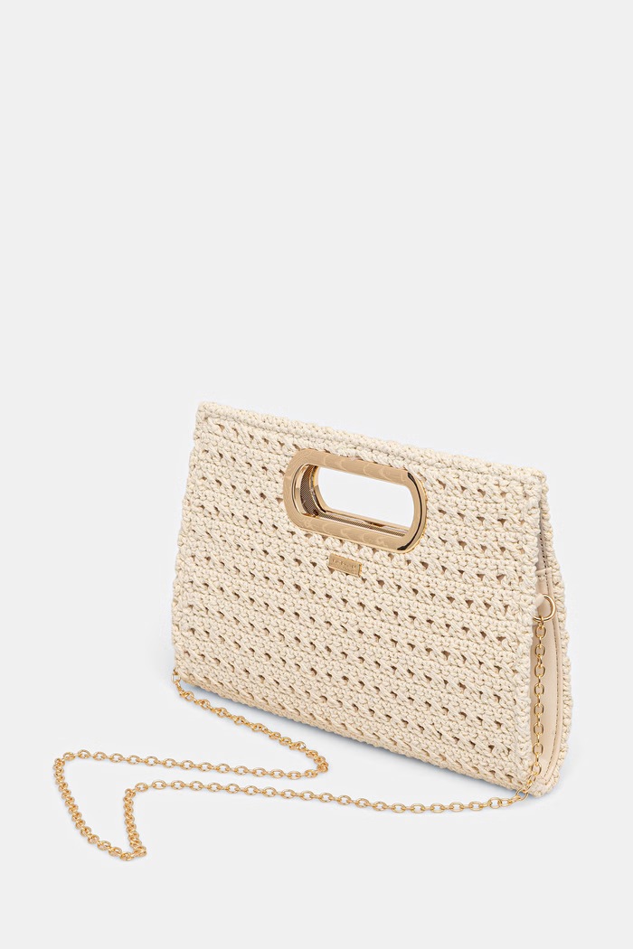 Akcesoria Morgan torebka crossbody damska pleciona 2ALOHA beżowy