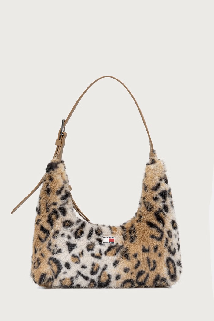 Tommy Jeans Torebka hobo damska beżowy AW0AW19264